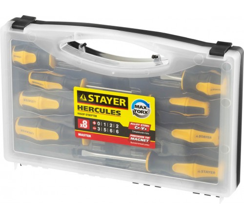25055-H8_z02 Набор отверток STAYER HERCULES (8 шт)