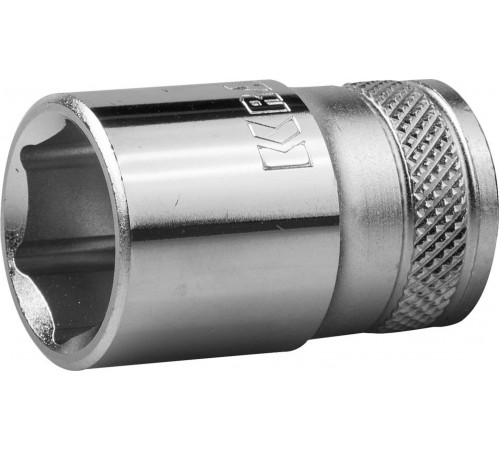 27805-17_z01 Торцовая головка KRAFTOOL INDASTRIE QUALITAT хромосатинированная 1/2, Cr-V, FLANK, 17мм