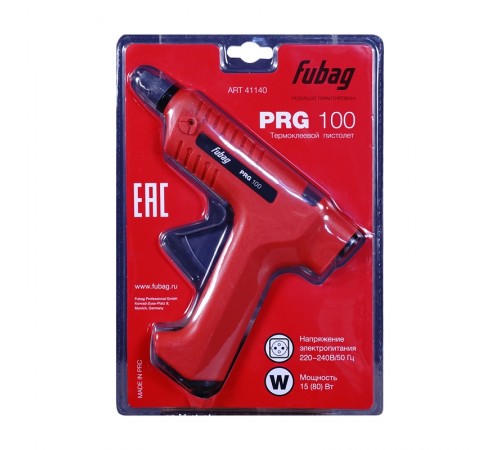 41140 Пистолет Fubag PRG100 термоклеевой