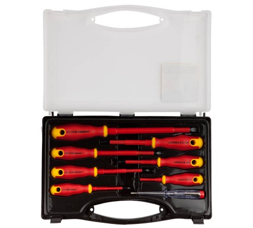 Набор отверток диэлектрических STAYER PROFI ELECTRO 100-250В 8шт 25145-Н8_z01