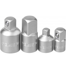 27710-H4 Набор ЗУБР МАСТЕР: Адаптеры переходные для торцевых головок, 4 пр.