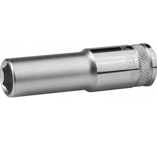 27807-13_z01 Торцовая головка KRAFTOOL INDASTRIE QUALITAT хромосатинированная 1/2, Cr-V, FLANK, 13мм