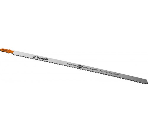 155955-4 Полотна ЗУБР для эл/лобзика по дереву,строит брусу T225B,HCS сталь, шаг 3мм, 225мм, 2 шт