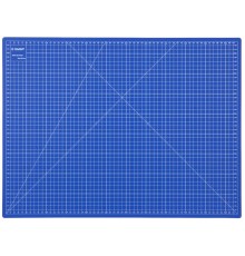 09901 Коврик Зубр Эксперт непрорезаемый 3мм, цвет синий, 600х450мм