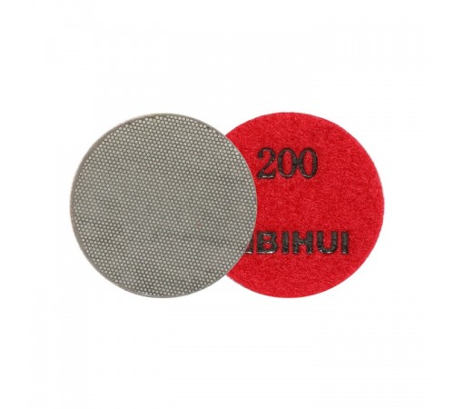 Алмазный гибкий шлифовальный круг BIHUI, #200, 50мм, гальваника, для гравера, арт.AGMEP3