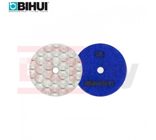 Алмазный гибкий шлифовальный круг для гравера BIHUI #50, 50 мм, для сухой шлифовки, арт.AGMPD1