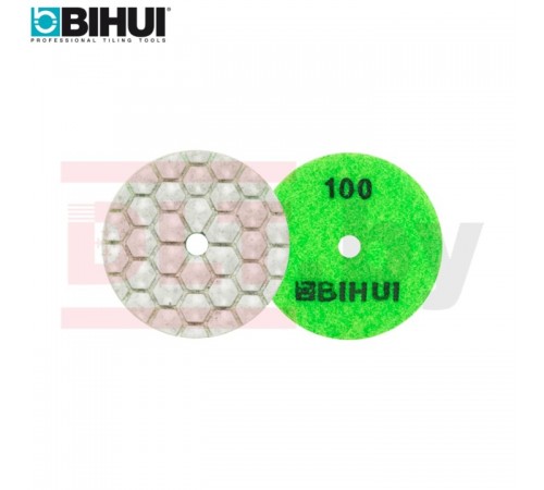 Алмазный гибкий шлифовальный круг для гравера BIHUI #100, 50 мм, для сухой шлифовки, арт.AGMPD2