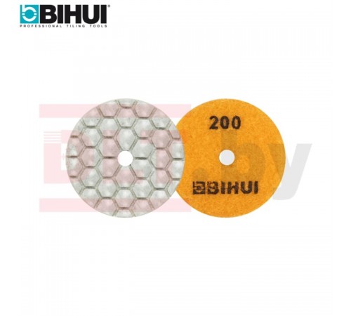 Алмазный гибкий шлифовальный круг для гравера BIHUI #200, 50 мм, для сухой шлифовки, арт.AGMPD3
