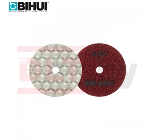 Алмазный гибкий шлифовальный круг для гравера BIHUI #400, 50 мм, для сухой шлифовки, арт.AGMPD4