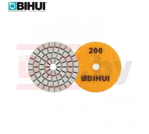 Алмазный гибкий шлифовальный круг для гравера BIHUI #200, 50 мм, для мокрой шлифовки, арт.AGMPW3