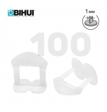 BLS1100 Зажим для выравнивания плитки BIHUI 1мм, 100шт 