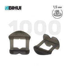 Зажим для системы выравнивания плитки (СВП) BIHUI 1,5 мм, 1000 шт., арт.BLS21K