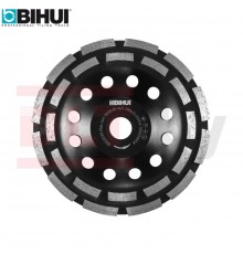 Алмазный шлифовальный диск (алмазная чашка) BIHUI DUAL-ROW MAX 180 мм, арт.CG1900-SW