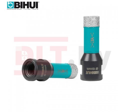 Коронка алмазная BIHUI для плитки и камня 16 мм DBDB16