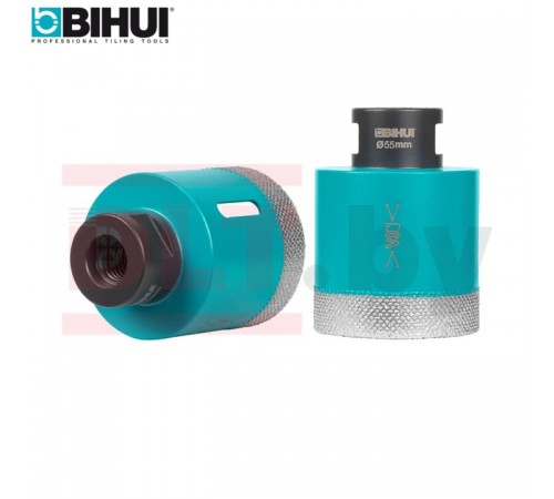 Коронка алмазная BIHUI для плитки и камня 55 мм DBDB55