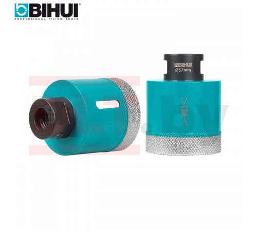 Коронка алмазная BIHUI для плитки и камня 57 мм DBDB57