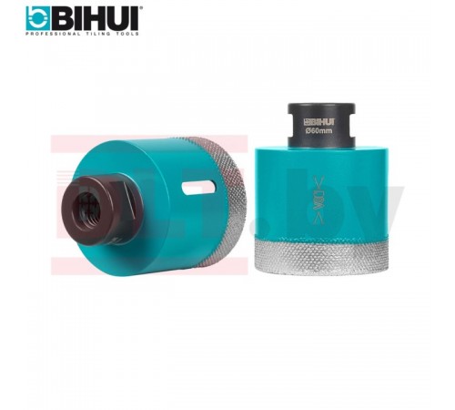 Коронка алмазная BIHUI для плитки и камня 60 мм DBDB60
