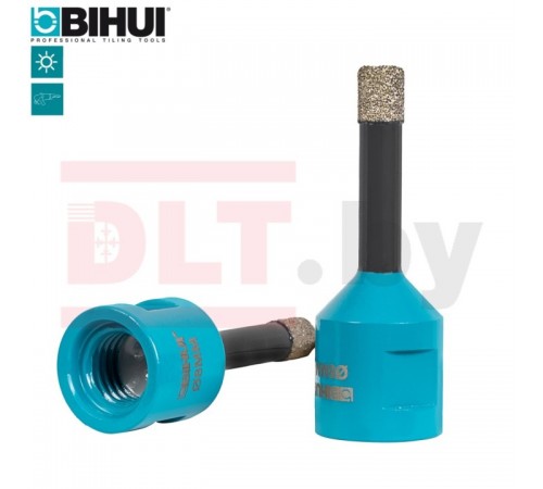 DBDF08 Коронка алмазная BIHUI по керамограниту М14 для УШМ 8х64мм