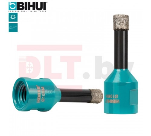 DBDF10 Коронка алмазная BIHUI для плитки 10мм