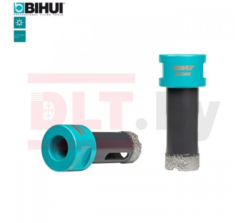 DBDF22 Коронка алмазная по керамограниту BIHUI, 22мм