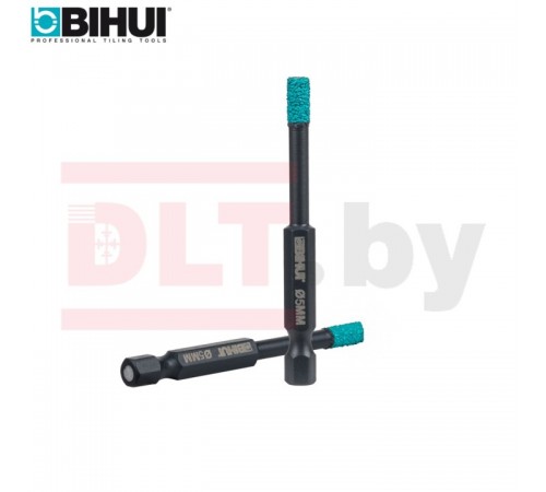 DBDQ05 Коронка алмазная BIHUI по керамограниту для дрели 5 мм