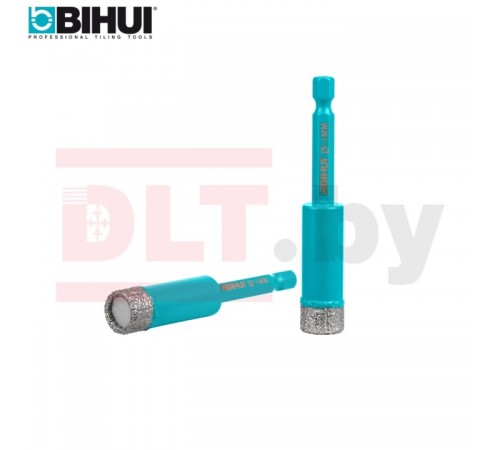 DBDQ14 Коронка алмазная BIHUI по керамограниту для дрели 14мм