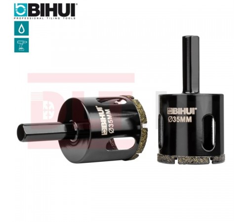 DBW35 Коронка алмазная по керамограниту BIHUI 35мм