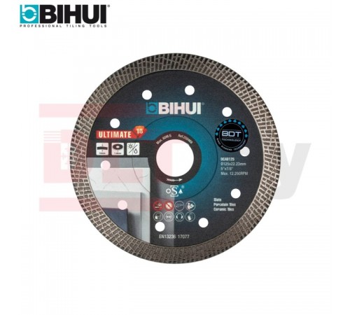 Алмазный диск BIHUI Ultimate, 125х1,4мм, арт.DCAB125