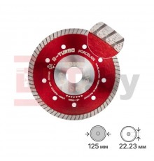 DCDT125 Диск алмазный BIHUI HERD TILES красный 125 мм