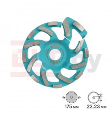 Алмазный шлифовальный диск (алмазная чашка) BIHUI FAN 175мм, арт.DCWF7
