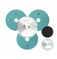 Держатель магнитный для черепашек BIHUI, 100мм, (держатель + 3 колодки), арт.DPPM4