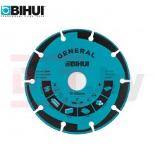 Алмазный диск BIHUI GENERAL 125х1,4х22,23мм, универсальный, арт.DSBM125