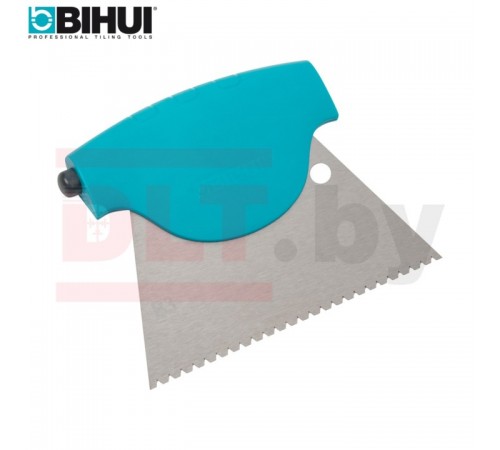 Шпатель зубчатый BIHUI со сменным лезвием B3, арт.FTSCB3