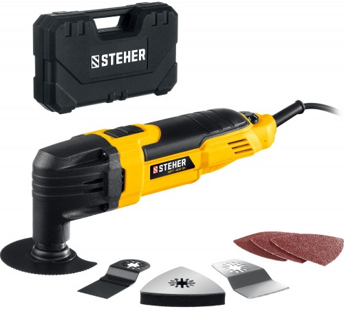 STEHER OIS, 400 Вт, реноватор, кейс, набор насадок (MFT-400 SK)