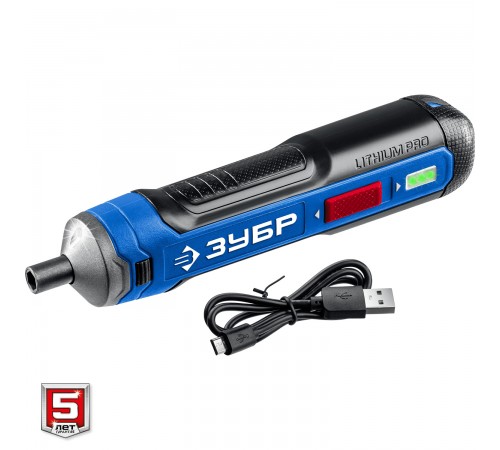 Отвертка аккумуляторная ЗУБР Профессионал ZUBR GO 4 Vmax PSD-4