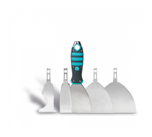 Набор шпателей со сменными лезвиями BIHUI (6 предметов), арт.PTKSS6