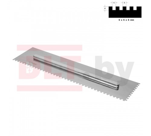 Запасное лезвие для набора гребенок BIHUI 480*130 мм, зуб 6 мм, арт.PTSJL06