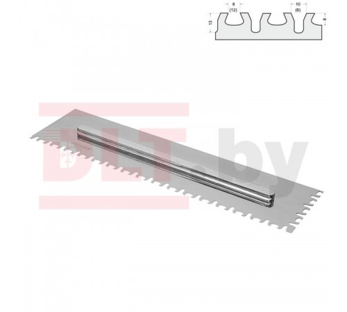 Запасное лезвие для набора гребенок BIHUI 480*130 мм, зуб "Тигровый коготь", арт.PTSJLTG