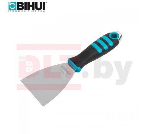 Шпатель малярный BIHUI 3" (75мм) из нержавеющей стали, арт.PTT3
