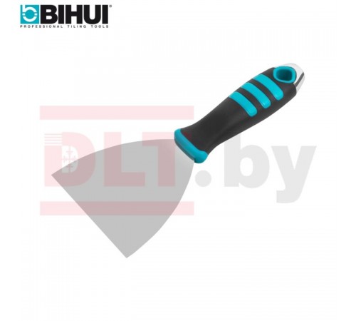 Шпатель малярный BIHUI 4" (100мм) из нержавеющей стали, арт.PTT4