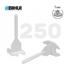 Зажим для системы выравнивания плитки (СВП) BIHUI SL1250, 1 мм (250 шт.)