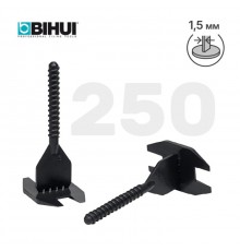 Зажим для системы выравнивания плитки (СВП) BIHUI SL2250, 1,5мм (250 шт.)