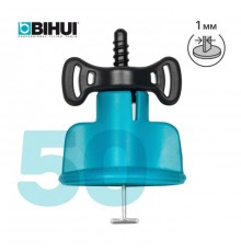 Система выравнивания плитки (СВП многоразовая) BIHUI 1 мм, 50 шт., арт.TSL1MM