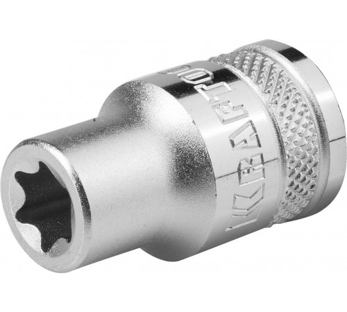 27810-14_z01 Торцовая головка KRAFTOOL INDASTRIE QUALITAT хромосатинированная 1/2, E 14 Cr-V