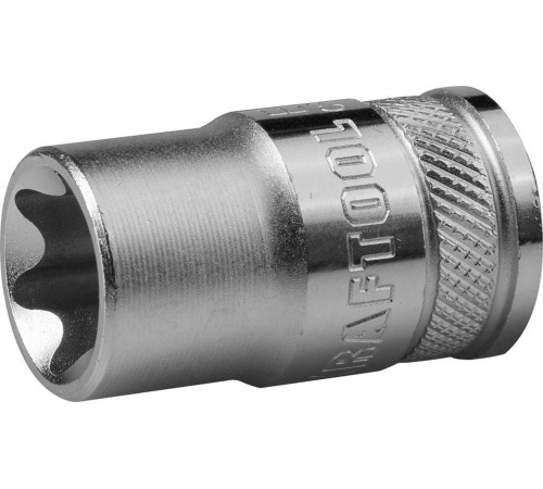 27810-16_z01 Торцовая головка KRAFTOOL INDASTRIE QUALITAT хромосатинированная 1/2, E 16 Cr-V