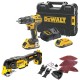 Дрель аккумуляторная DeWalt DCD 791 D2+ Мультитул DeWalt DCS 356N