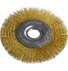 35122-125 Щетка дисковая для УШМ STAYER PROFESSIONAL 0,3мм 125мм*22мм