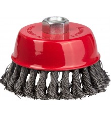 35128-065_ z01 Щетка чашечная для УШМ STAYER PROFESSIONAL, жгут. стальная проволока 0,5мм, 65ммхМ14