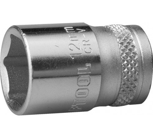 27815-13_z01 Торцовая головка KRAFTOOL INDASTRIE QUALITAT хромосатинированная 1/4, 13мм, Cr-V