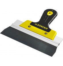 10045-20 Шпатель STAYER PROFLAT фасадный, анодированный 200 мм, 2к ручка